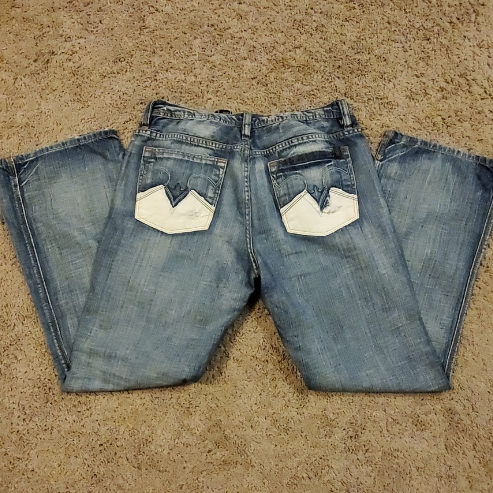 Buffalo distressed look Jean 34x31 Y2K